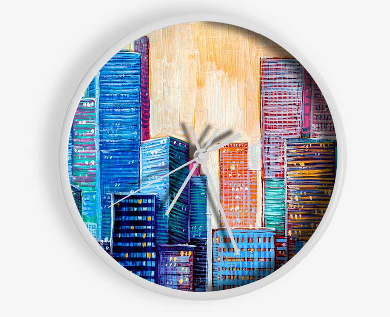 The Blues City Clock - Wallart-Direct UK