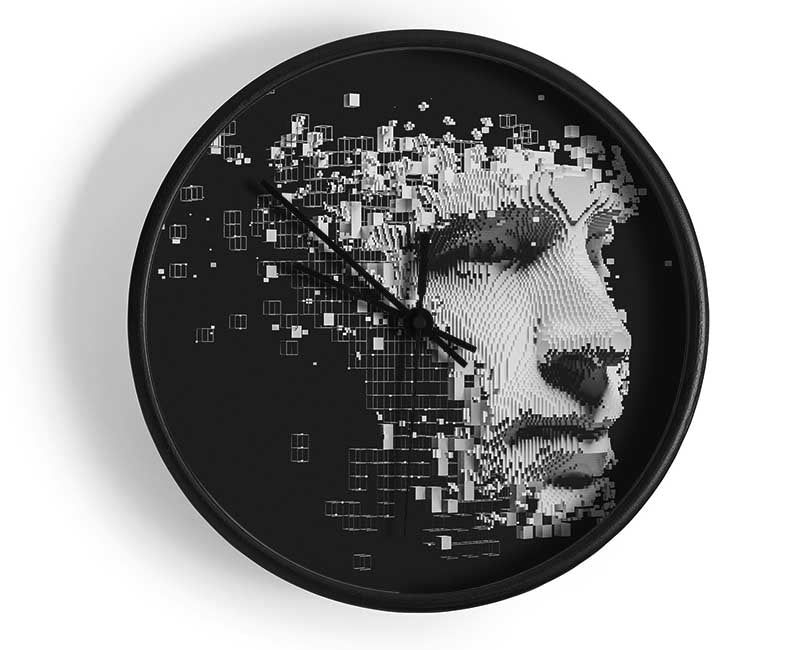 Break Away Face Clock - Wallart-Direct UK