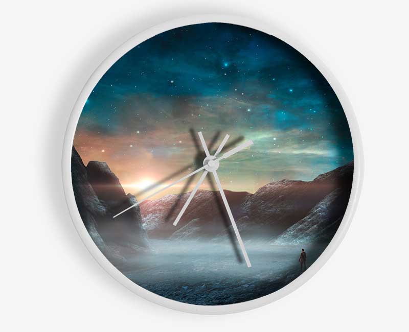 The Cloudy Universe Clock - Wallart-Direct UK