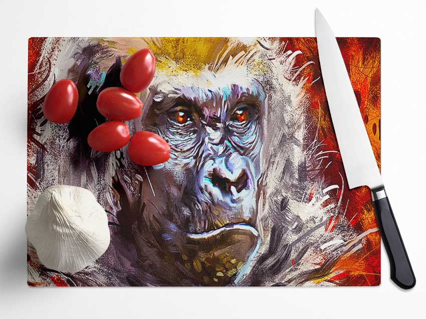 The Serious Gorilla Glass Chopping Board