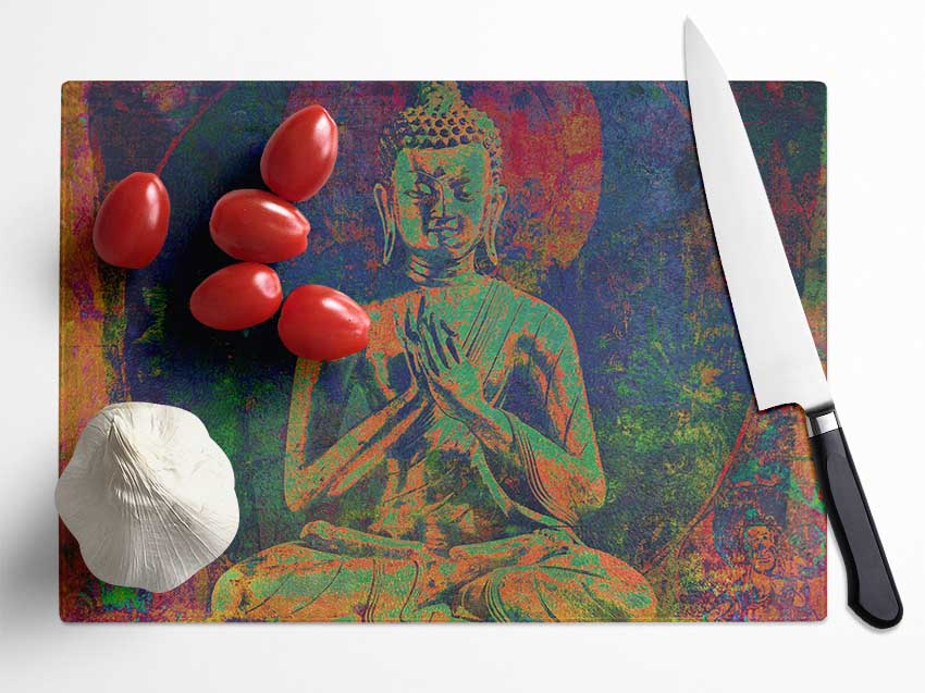 The Proud Buddha Glass Chopping Board