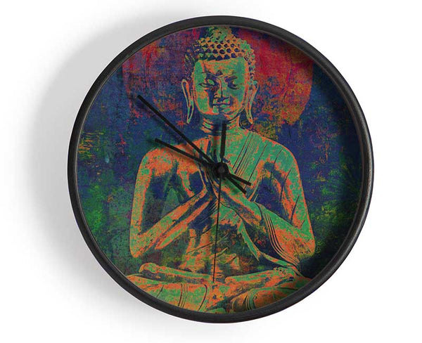 The Proud Buddha Clock - Wallart-Direct UK