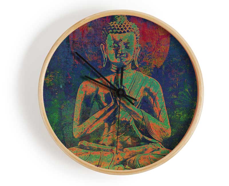 The Proud Buddha Clock - Wallart-Direct UK