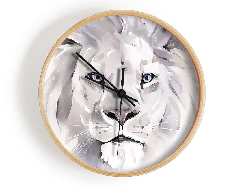 The Grey Lion Clock - Wallart-Direct UK