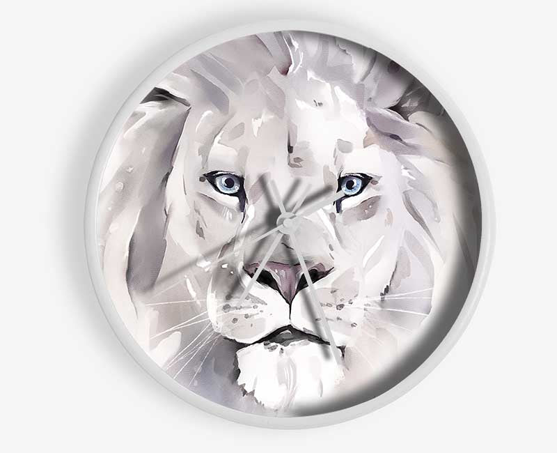 The Grey Lion Clock - Wallart-Direct UK