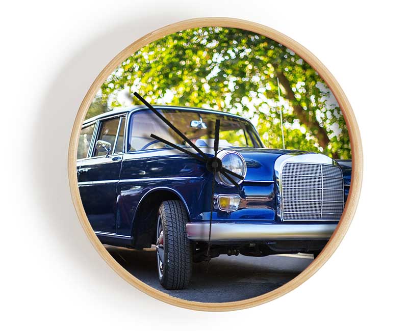 Classic Mercedes Clock - Wallart-Direct UK