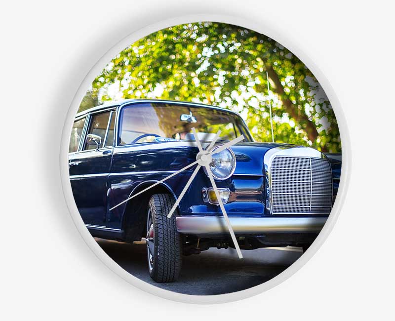 Classic Mercedes Clock - Wallart-Direct UK