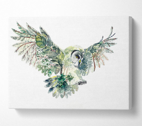 Picture of The Forest Owl Canvas Print Wall Art