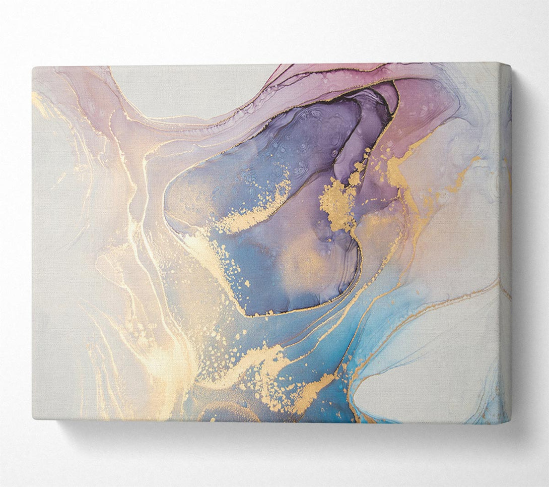 Picture of Stunning Glitter Marble Canvas Print Wall Art