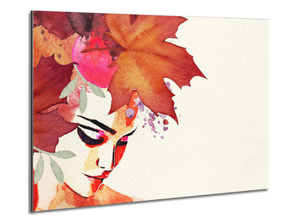 Autumn Leaf Woman