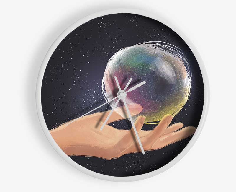 The Bubble World Clock - Wallart-Direct UK