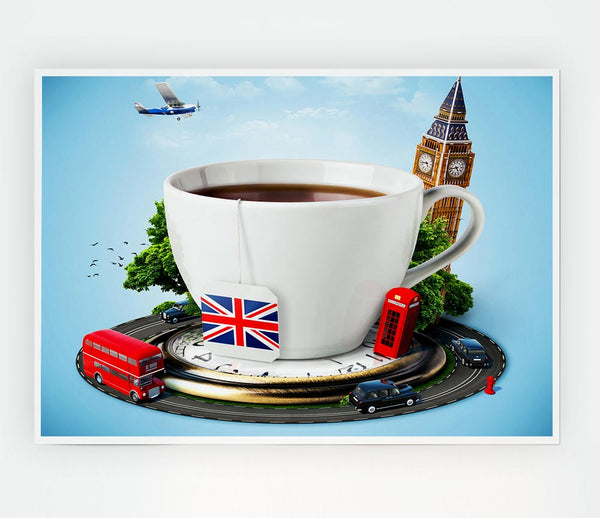 The Mug Of London Print Poster Wall Art