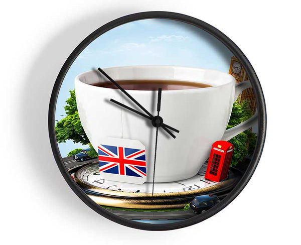 The Mug Of London Clock - Wallart-Direct UK