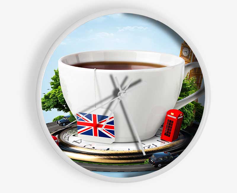 The Mug Of London Clock - Wallart-Direct UK