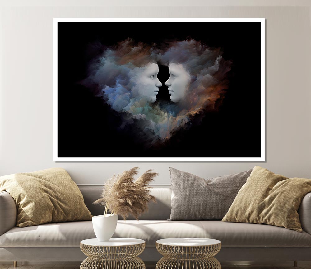 The Cloud Heart Print Poster Wall Art