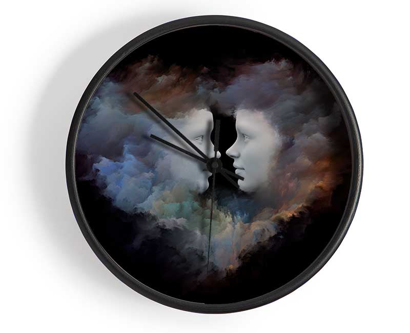 The Cloud Heart Clock - Wallart-Direct UK