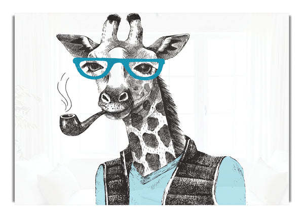 The Giraffe With Glasses