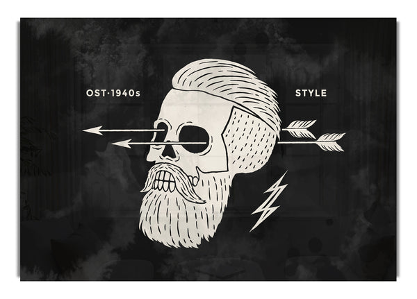 The Hipster Skull