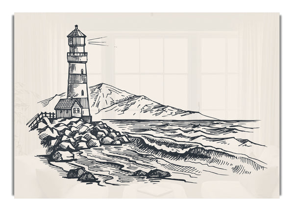 The Lighthouse On The Coast