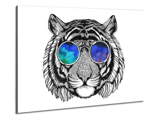 Glasses On A Tiger Hipster