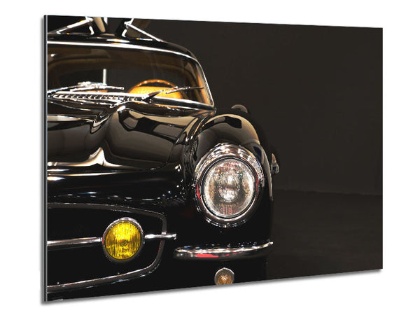 Classic Car Headlight Black