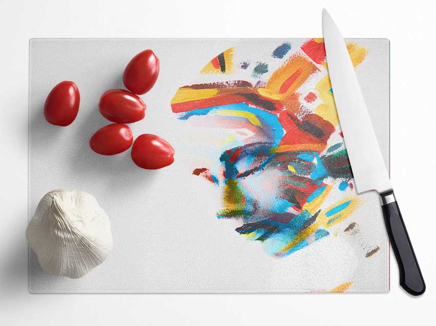 Cyborg Envy Glass Chopping Board