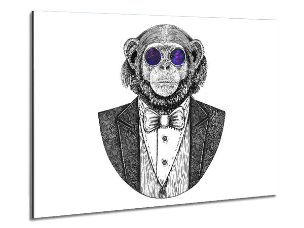 Glasses Chimpanzee