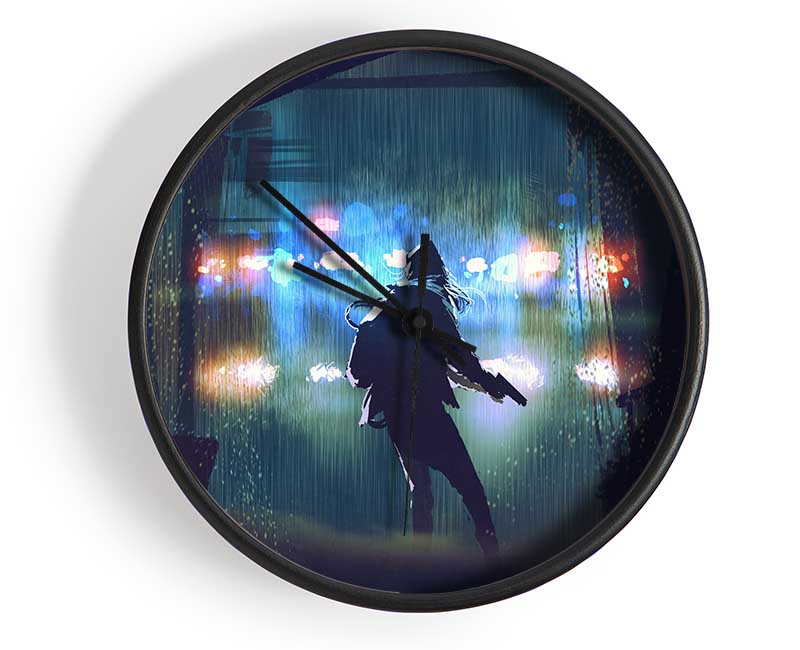 Out To Fight Justice Clock - Wallart-Direct UK