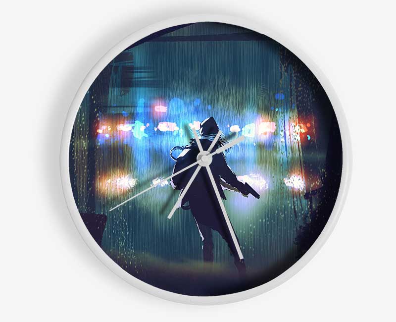 Out To Fight Justice Clock - Wallart-Direct UK