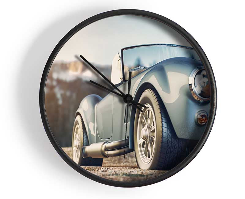 Classic Sports Car Stance Clock - Wallart-Direct UK