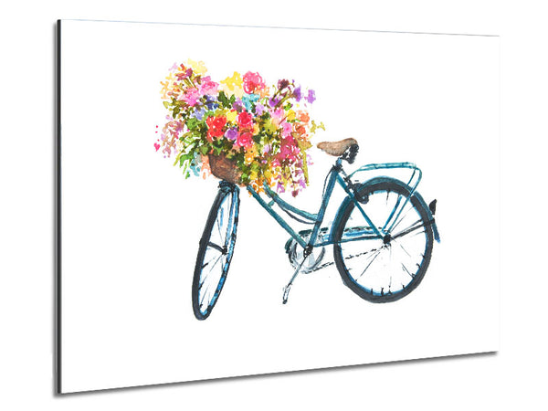 Flowers On A Bike