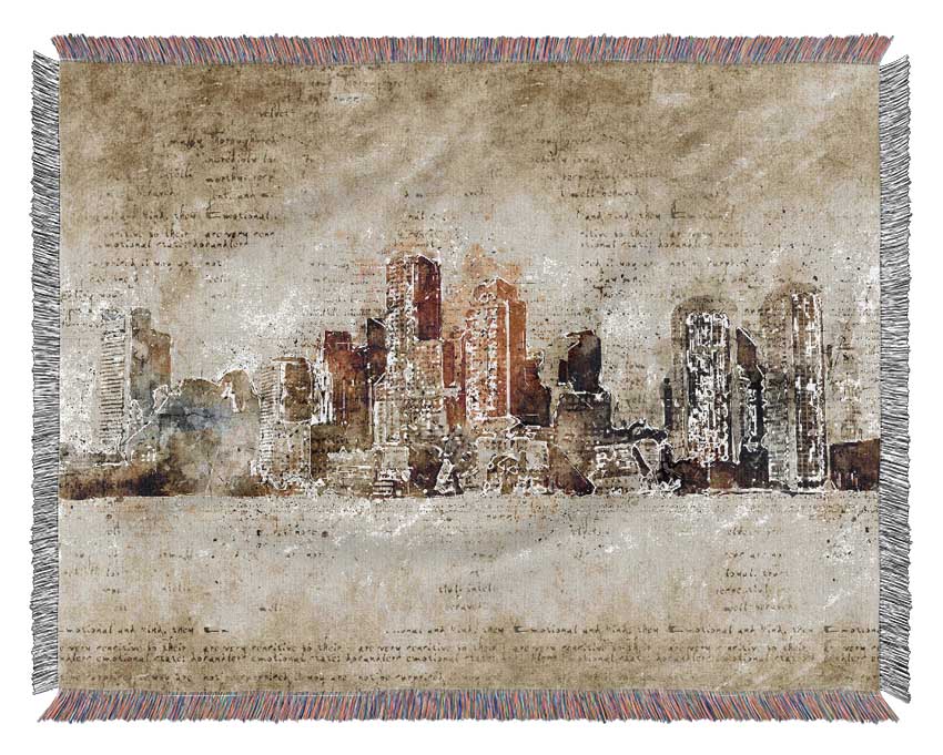 Manuscript New York Woven Blanket