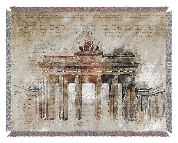 Manuscript New Athens Woven Blanket