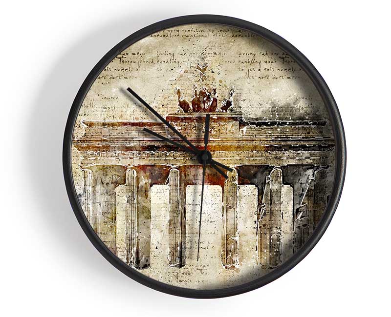 Manuscript New Athens Clock - Wallart-Direct UK