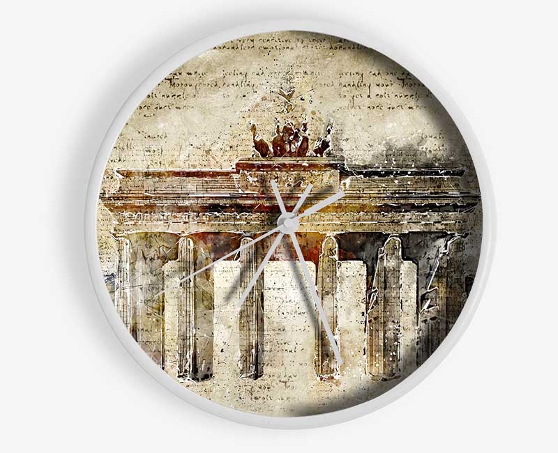 Manuscript New Athens Clock - Wallart-Direct UK