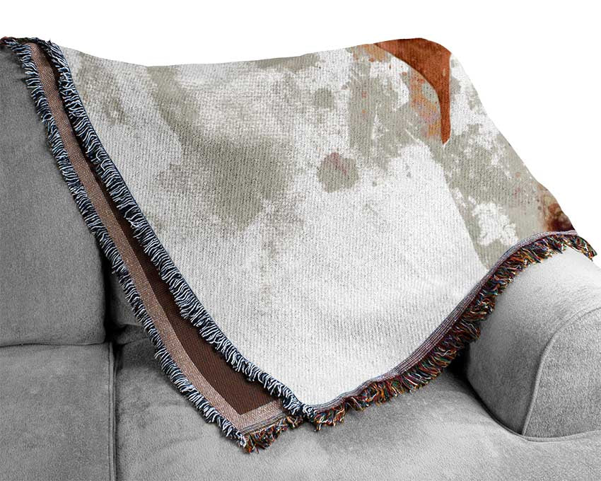 The Jack Russell Splatter Woven Blanket