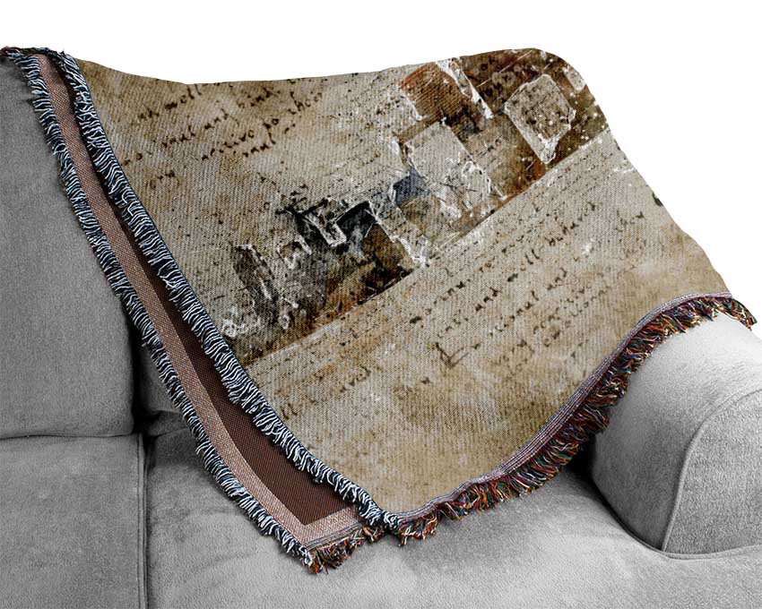 Manuscript London Woven Blanket