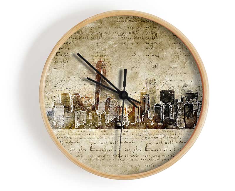 Manuscript London Clock - Wallart-Direct UK