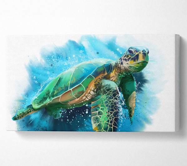 The Sea Turtle Watercolour