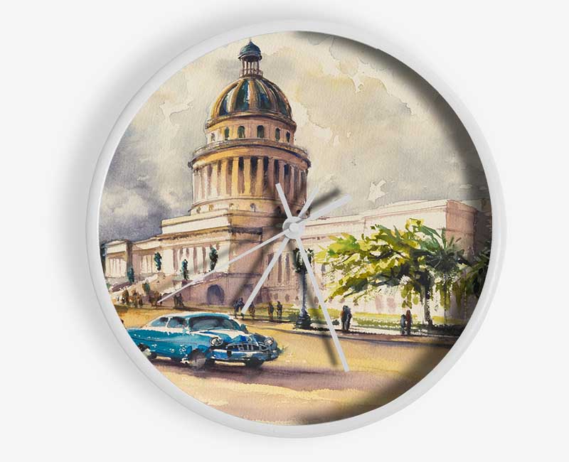 Drive Through Mexico Clock - Wallart-Direct UK