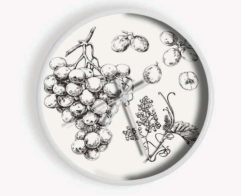 Bounty Harvest Clock - Wallart-Direct UK