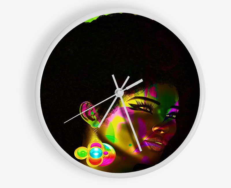 Afro Funk Clock - Wallart-Direct UK