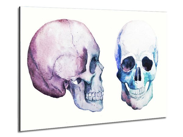 Two Skulls Meet