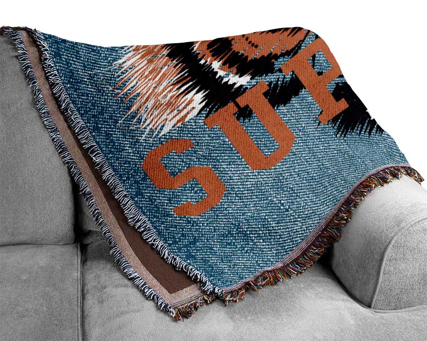 New York Tiger Superior Woven Blanket