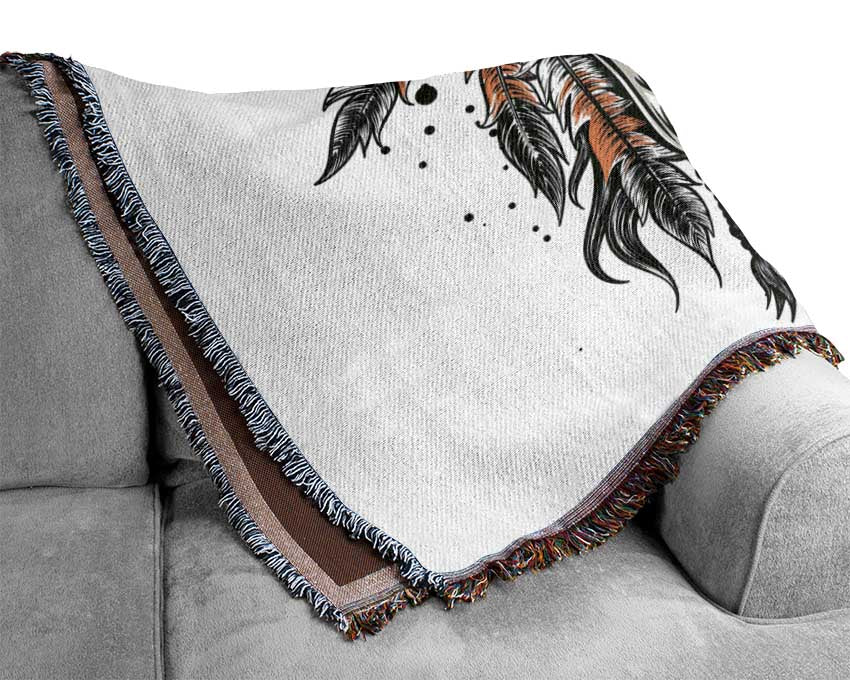 The Radical Skull Woven Blanket