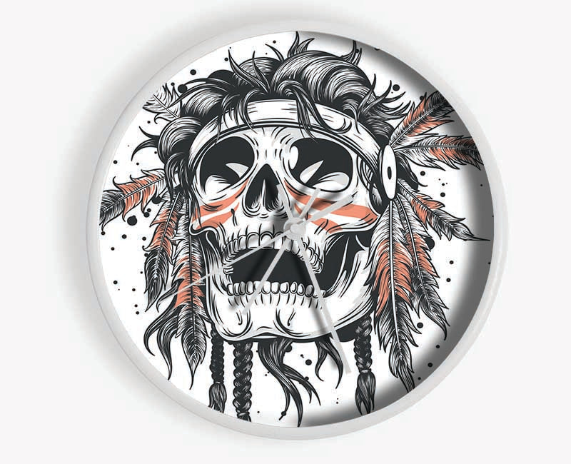 The Radical Skull Clock - Wallart-Direct UK