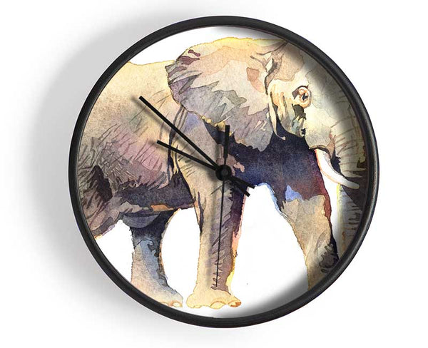 Humble Elephant Clock - Wallart-Direct UK