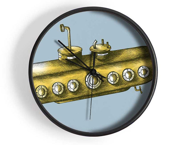 The Yellow Submarine Clock - Wallart-Direct UK