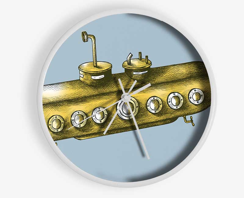 The Yellow Submarine Clock - Wallart-Direct UK