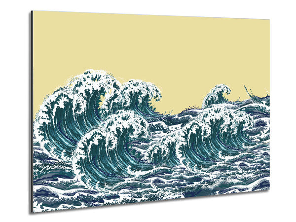 Waves On Yellow